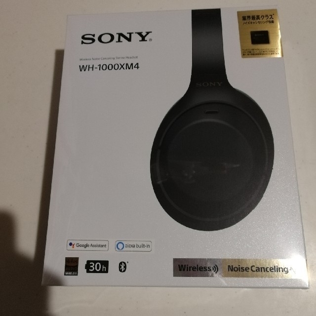 新品・未開封 SONY WH-1000XM4/BK ブラック