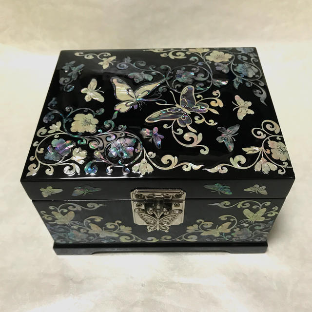 再値下アンティーク螺鈿細工の箱100年以上 史上一番安い 50.0%OFF