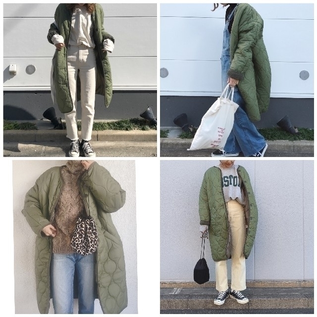 TODAYFUL(トゥデイフル)のvia j　 キルティング　ノーカラー　コート　CANAL JEAN　【新品】　 レディースのジャケット/アウター(その他)の商品写真