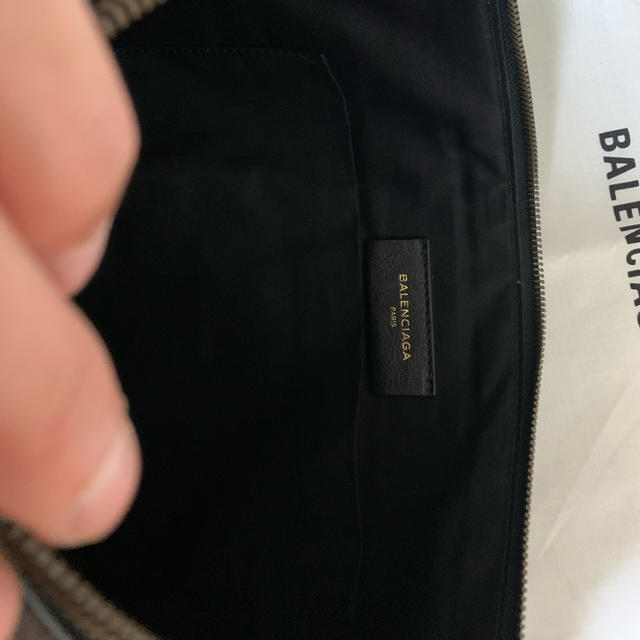 BALENCIAGA グラフティー クラッチバッグ