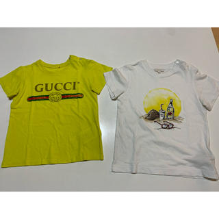 グッチ(Gucci)のGUCCI チルドレン　グッチ　キッズ　tシャツ 36m  二枚セット(Tシャツ/カットソー)