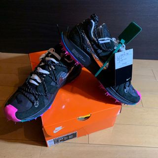 ナイキ(NIKE)の新品 ナイキ オフホワイト NIKE ZOOM カイガー 5 ブラック(スニーカー)