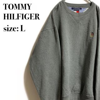 トミーヒルフィガー(TOMMY HILFIGER)のヒルフィガー ワンポイント刺繍 スウェット ヴィンテージ(スウェット)