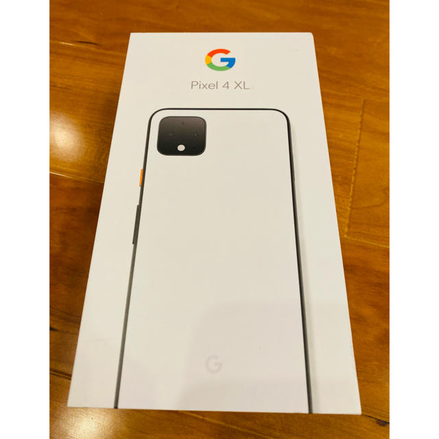 【新品未使用】Google Pixel4 XL 64GB 白 SIMロック解除済