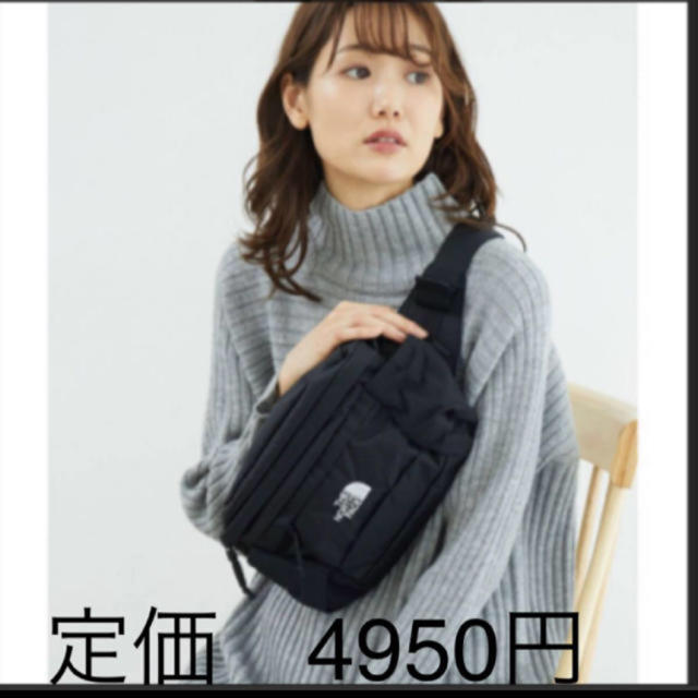 THE NORTH FACE(ザノースフェイス)の【未開封新品】ノースフェイス　ボディーバッグ　5L 黒色　男女兼用　SPINA レディースのバッグ(ボディバッグ/ウエストポーチ)の商品写真