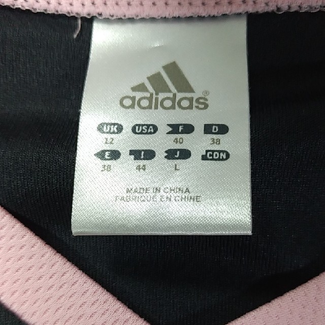 adidas(アディダス)のアディダス　Tシャツ　L レディースのトップス(Tシャツ(半袖/袖なし))の商品写真