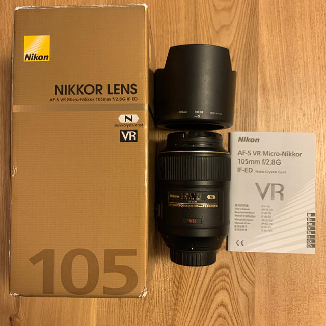 Nikon(ニコン)のいおた様　AF-S VR Micro-Nikkor 105mm f/2.8G  スマホ/家電/カメラのカメラ(レンズ(単焦点))の商品写真