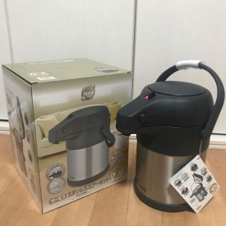 サーモス(THERMOS)の新品未使用✳︎サーモスエアーステンレスポット　2.2ℓ(調理道具/製菓道具)