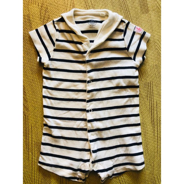 PETIT BATEAU(プチバトー)のプチバトー  60㎝ キッズ/ベビー/マタニティのベビー服(~85cm)(ロンパース)の商品写真