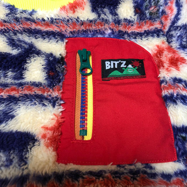 Bit'z(ビッツ)のしまくりん様専用  ビッツモコモコセーター  110 キッズ/ベビー/マタニティのキッズ服女の子用(90cm~)(ジャケット/上着)の商品写真