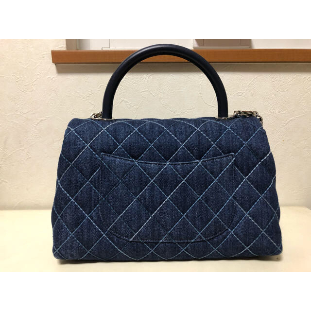 CHANEL(シャネル)の【SSK様ご専用】シャネル💕ココハンドル　デニム   レディースのバッグ(ショルダーバッグ)の商品写真