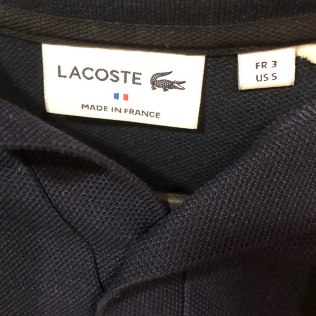 LACOSTE(ラコステ)の【ラコステ】ポロシャツ(長袖)【made in france】 メンズのトップス(ポロシャツ)の商品写真