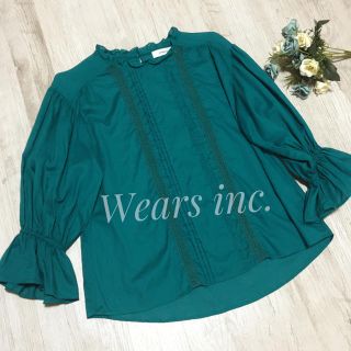 ダブルクローゼット(w closet)のwears inc/ウェアーズインク/ハイネックパフ袖ブラウス (シャツ/ブラウス(長袖/七分))