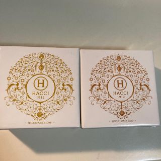 HACCI - HACCI はちみつ 石鹸 120g 2個セットの通販 by coco|ハッチ