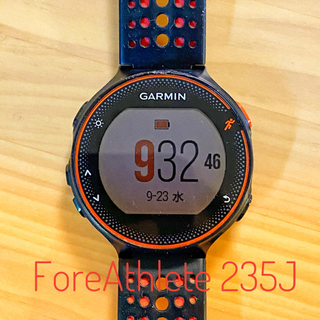 ランニング/ジョギング★GARMIN ForeAthlete 235J 傷あり★