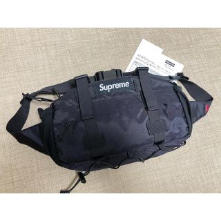 シュプリーム(Supreme)の★美品★Supreme★ウエストバッグ★Waist Bag★黒★2019★AW★(ウエストポーチ)