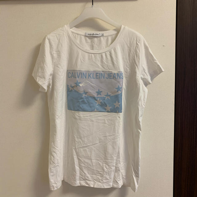 Calvin Klein(カルバンクライン)のCALVIN KLEIN JEANS インスティテゥーションスターパッチTシャツ メンズのトップス(Tシャツ/カットソー(半袖/袖なし))の商品写真