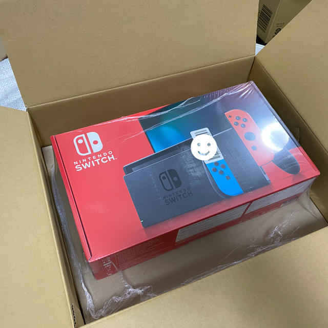 新品未開封 Nintendo Switch ネオンレッドネオンブルー 本体 新型