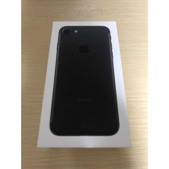 【simフリー】au iPhone7 black 128GB 【〇判定】