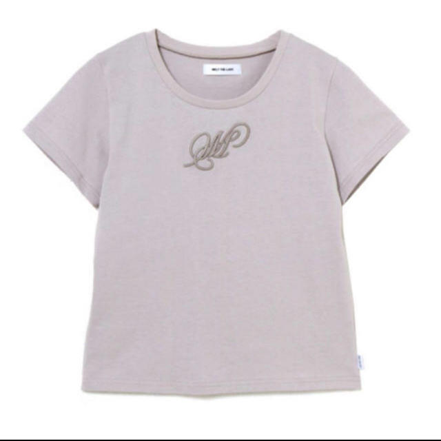 melt the lady ”M”crew neck T-shirt xxs