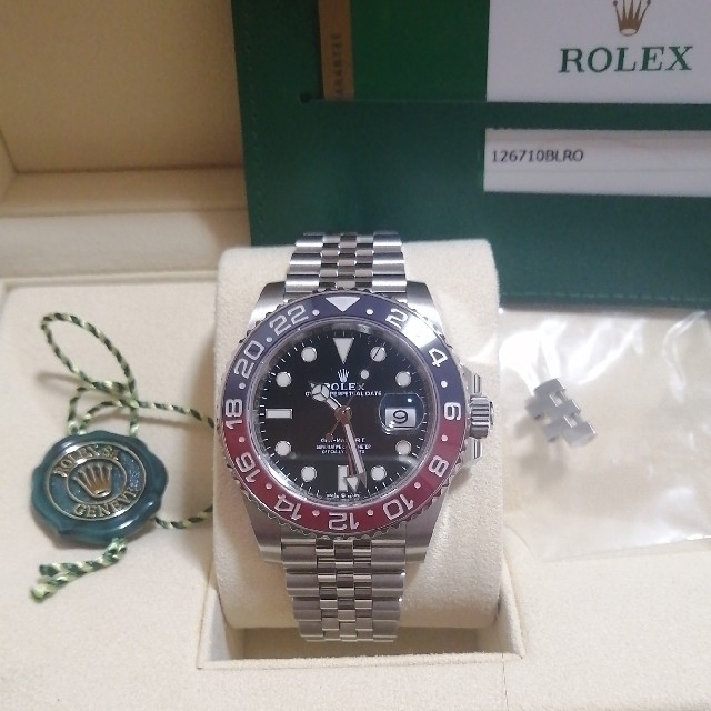 ROLEX(ロレックス)のGMTマスター2 blro ペプシ　①　2020年6月 メンズの時計(腕時計(アナログ))の商品写真