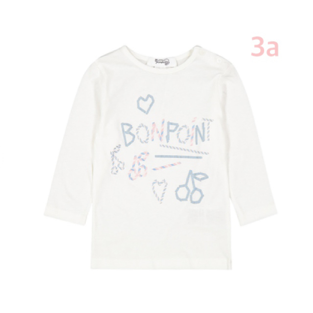 PETIT BATEAU(プチバトー)の【colors様 ご専用】2点おまとめ キッズ/ベビー/マタニティのキッズ服女の子用(90cm~)(Tシャツ/カットソー)の商品写真