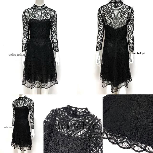 ディオール 2019春夏 シルク100% 【総レース刺繍】ワンピース E2292 ディオール 2019春夏 シルク100% 【総レース刺繍】ワンピース E2292