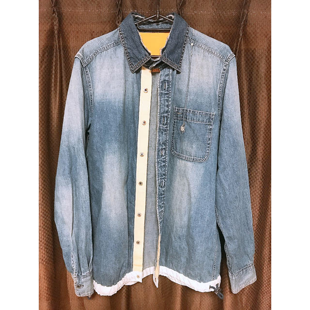 Sacai x Dr.Woo denim shirts 海外限定