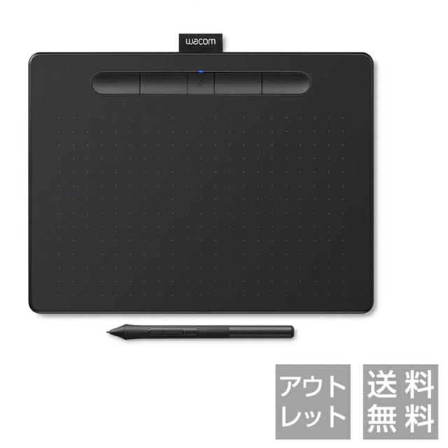 Wacom(ワコム)の【アウトレット品】WACOM CTL-6100WL/K0-DX ワコム ペンタブ スマホ/家電/カメラのPC/タブレット(タブレット)の商品写真