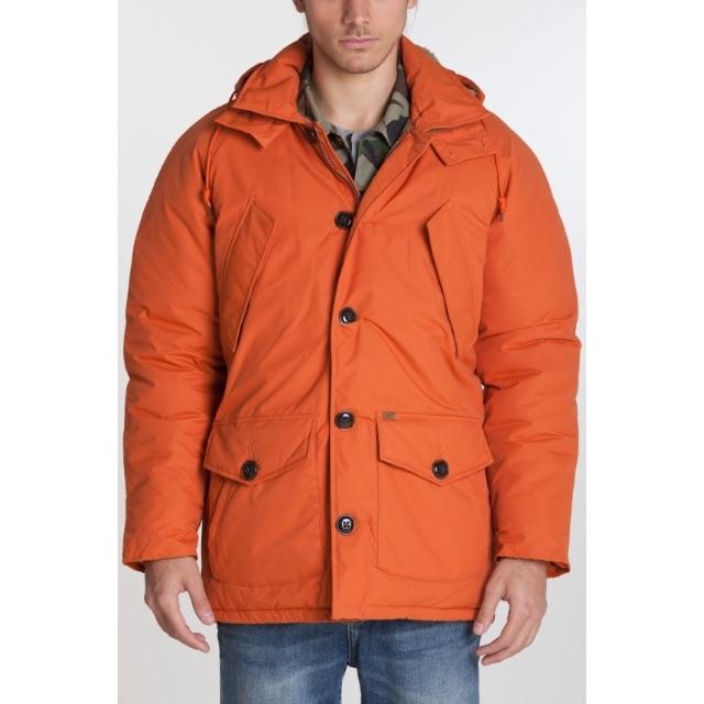 OBEY(オベイ)の新品送料無料 OBEY Holbrook Jacket /Orange S メンズのジャケット/アウター(ダウンジャケット)の商品写真