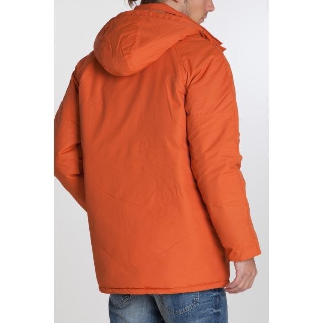 OBEY(オベイ)の新品送料無料 OBEY Holbrook Jacket /Orange S メンズのジャケット/アウター(ダウンジャケット)の商品写真