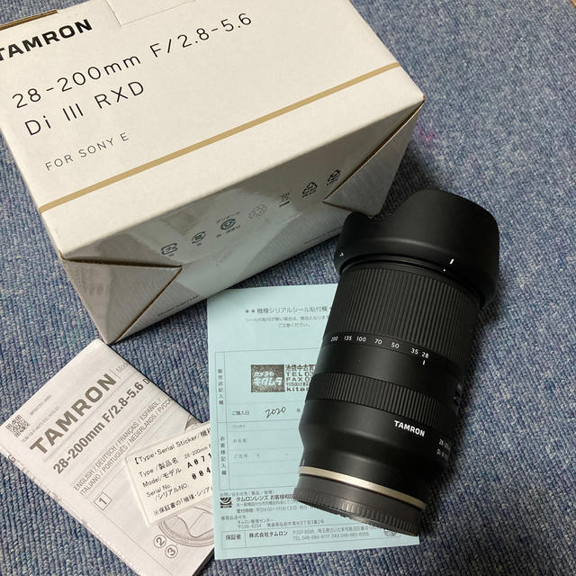 TAMRON 28-200mm F/2.8-5.6 Di III RXD 保証有