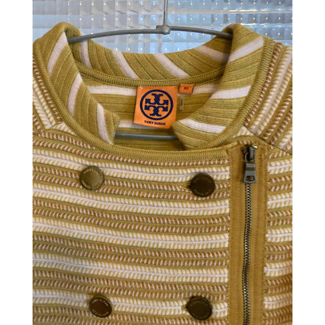 Tory Burch(トリーバーチ)のきらきら星ちゃん様専用 トリバーチ ジャケット 毛 レディースのジャケット/アウター(ノーカラージャケット)の商品写真