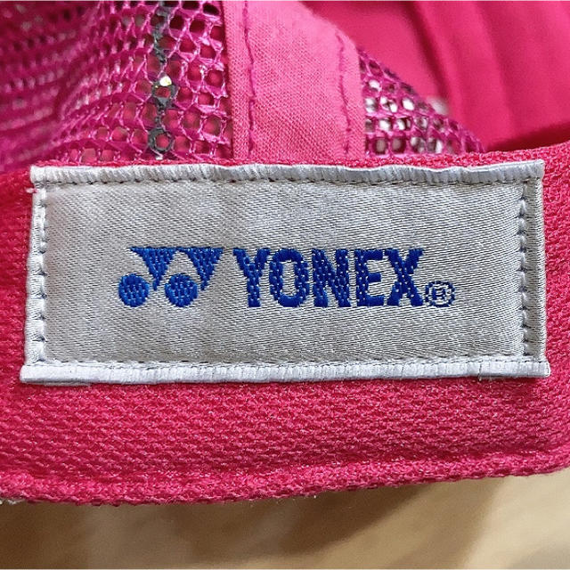 YONEX(ヨネックス)のYONEX キャップ ピンク スポーツ/アウトドアのテニス(ウェア)の商品写真