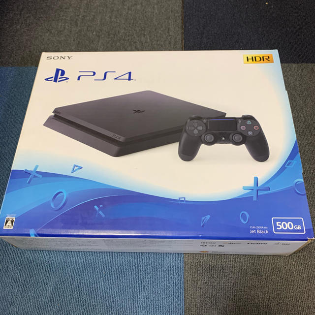 PlayStation4(プレイステーション4)のPS4 本体　CUH-2100a B01 500GB 完動美品 エンタメ/ホビーのゲームソフト/ゲーム機本体(家庭用ゲーム機本体)の商品写真