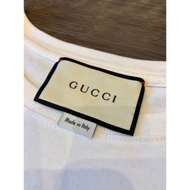 Gucci(グッチ)の国内正規品 グッチ インターロッキング ロゴ Tシャツ xs ホワイト 白 メンズのトップス(Tシャツ/カットソー(半袖/袖なし))の商品写真