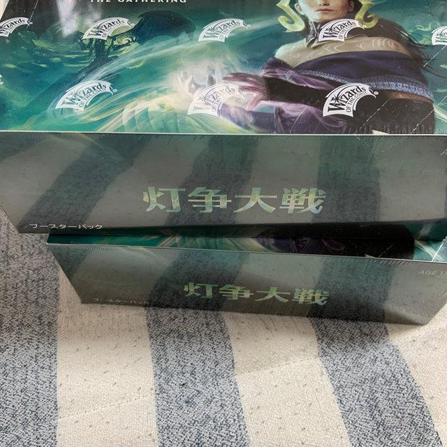 マジック：ザ・ギャザリング - MTG 灯争大戦 未開封 BOX 日本語 2箱 ...