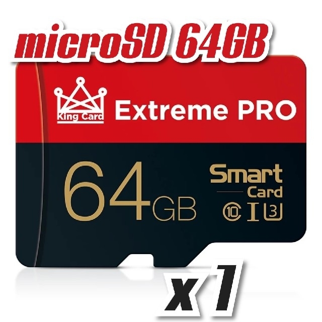 マイクロSDカード 64GB 1枚 94MB/s 高速 class10 EPRB スマホ/家電/カメラのスマホ/家電/カメラ その他(その他)の商品写真