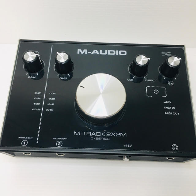 [美品] 訳あり m-audio 2×2m USBオーディオインターフェイス