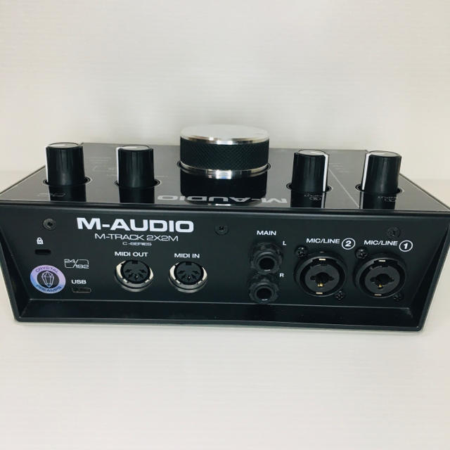 [美品] 訳あり m-audio 2×2m USBオーディオインターフェイス 2