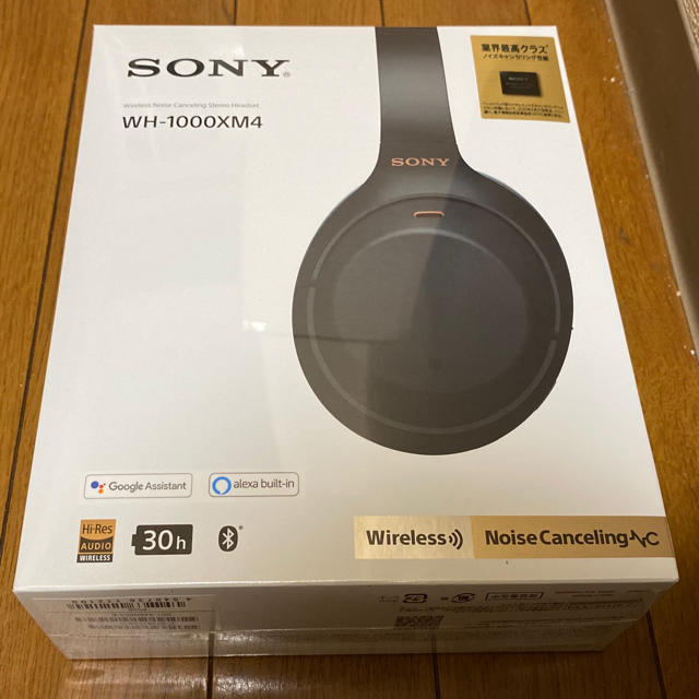 SONY WH-1000XM4 BM ノイズキャンセリング　新品未開封