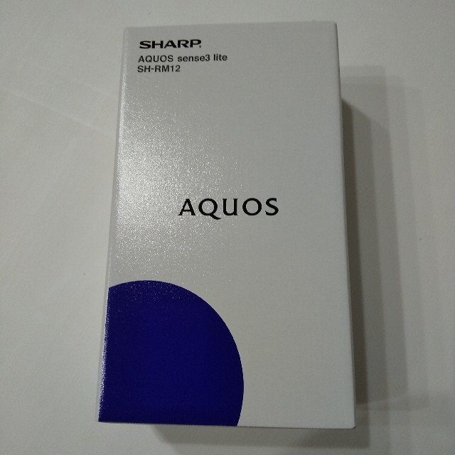スマートフォン本体SHARP AQUOS sence3 lite ブラック 64GB SH-RM1