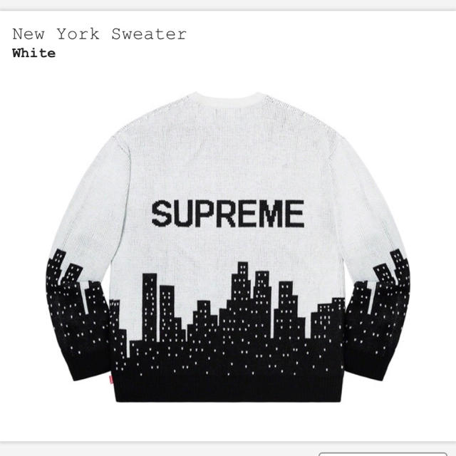 カテゴリ Supreme - Supreme NEW YORK Sweater Lの通販 by sushi shop｜シュプリームならラクマ メンズ