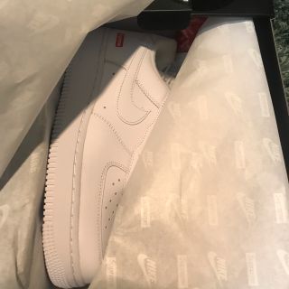 シュプリーム(Supreme)のSupreme nike air force 1 白　25.5cm(スニーカー)