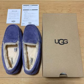 アグ(UGG)のysm様専用　UGG アンスレー パジャマブルー US7(スリッポン/モカシン)