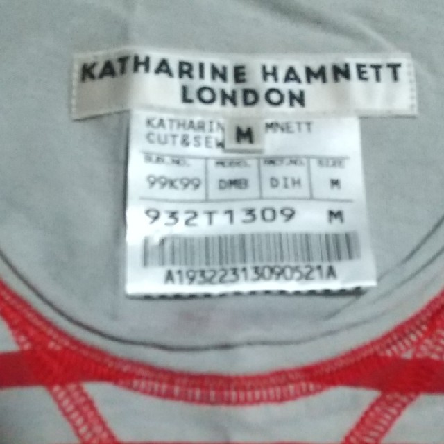 KATHARINE HAMNETT(キャサリンハムネット)の送料無料 シャツ キャサリンハムネット メンズのトップス(Tシャツ/カットソー(半袖/袖なし))の商品写真