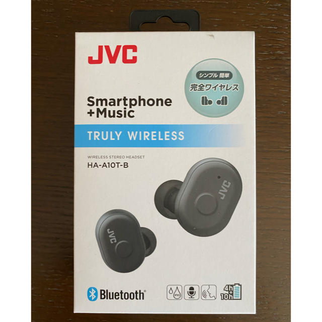 JVC ワイヤレスイヤフォン HA-A10T-B 新品•未開封