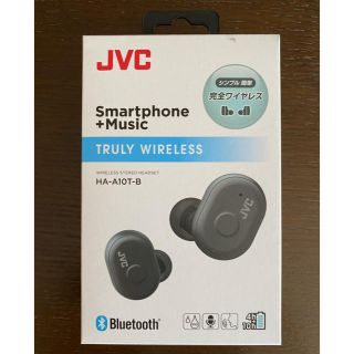 ケンウッド(KENWOOD)のJVC ワイヤレスイヤフォン HA-A10T-B 新品•未開封(ヘッドフォン/イヤフォン)