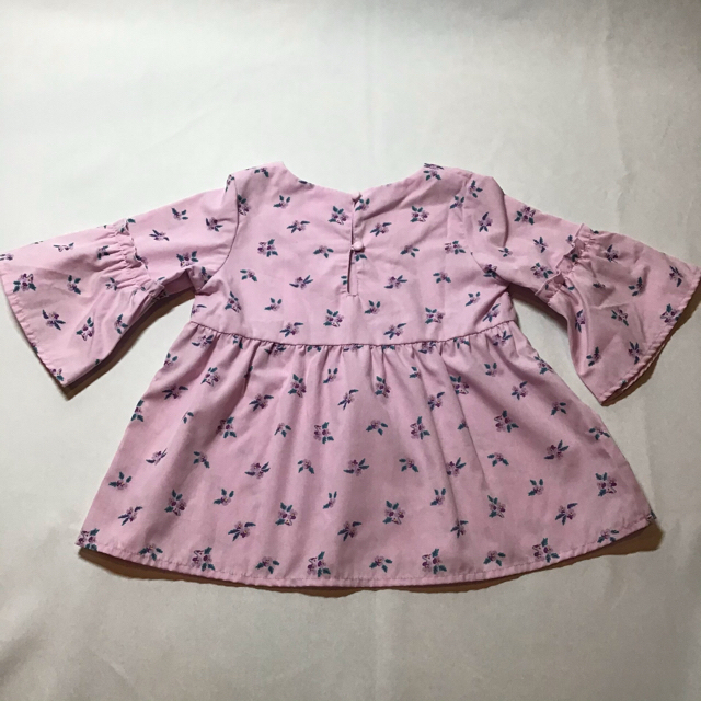 SM2(サマンサモスモス)のSamansa Mos2 花柄ブラウス パープル 100 キッズ/ベビー/マタニティのキッズ服女の子用(90cm~)(ブラウス)の商品写真