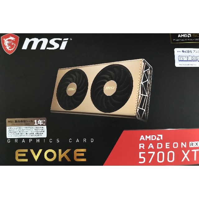 MSI Radeon RX5700XT EVOKE スマホ/家電/カメラのPC/タブレット(PCパーツ)の商品写真